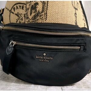 Kate Spade Black Crossbody fanny pack